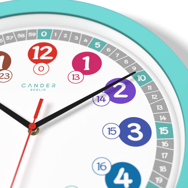 MNU 1030 T Silent children's wall clock 30.5 cm