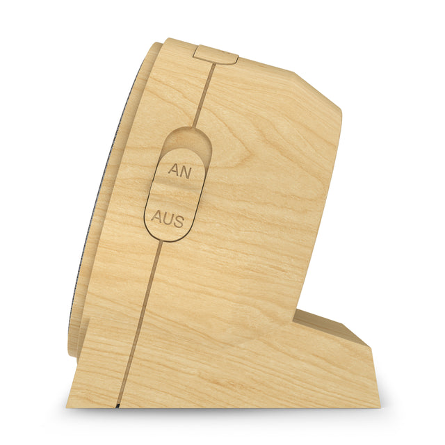 MNU 1109 S Lautloser Kinderwecker mit Licht und Snooze 10,8 cm