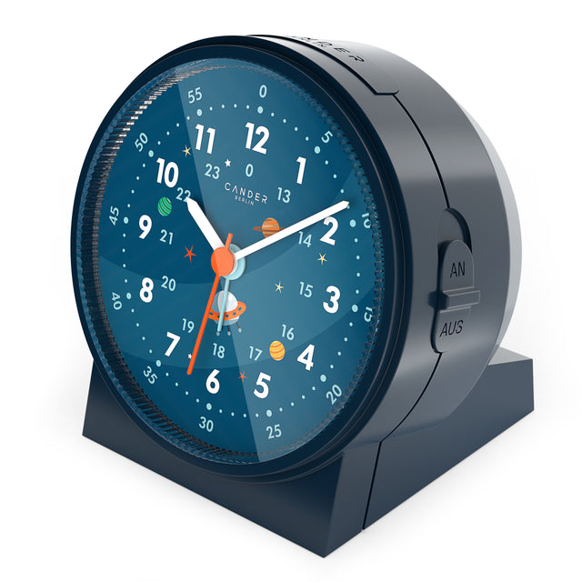 MNU 1209 C Silent children's alarm clock with light and snooze