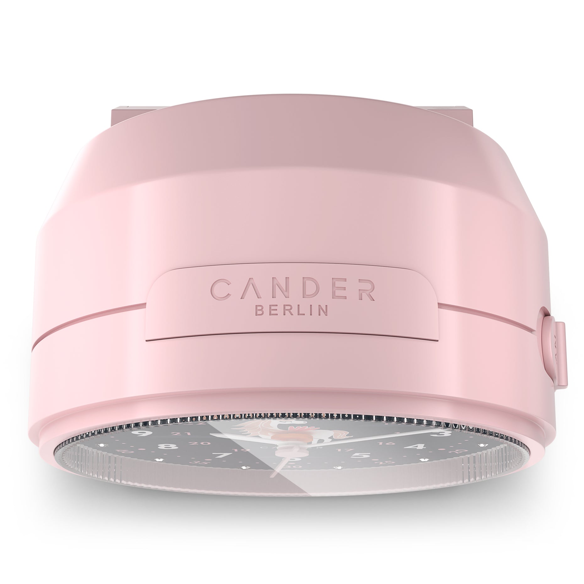 Cander Berlin MNU 1209 M Children's Alarm Clock, Quiet Unicorn Light, Snooze Lighting, Analogue, Boys, Girls, Children's Room, Alarm Clock, Children