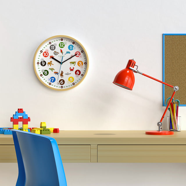 MNU 2430 T Silent children's wall clock 30.5 cm