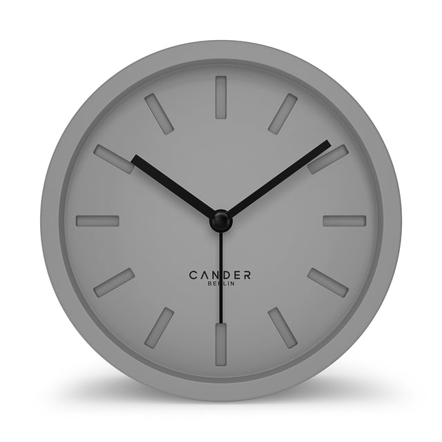 MNU 2512 K Silent MDF alarm clock 12 cm