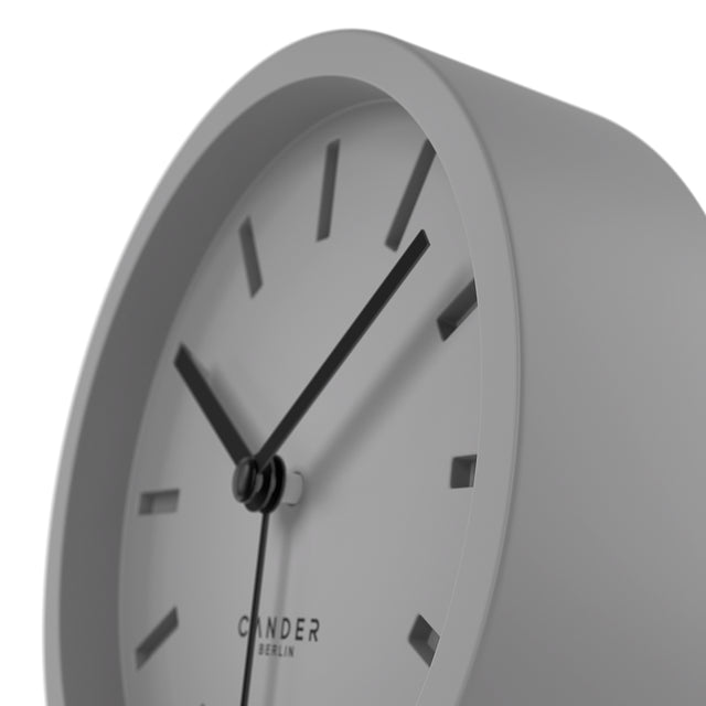 MNU 2512 K Silent MDF alarm clock 12 cm