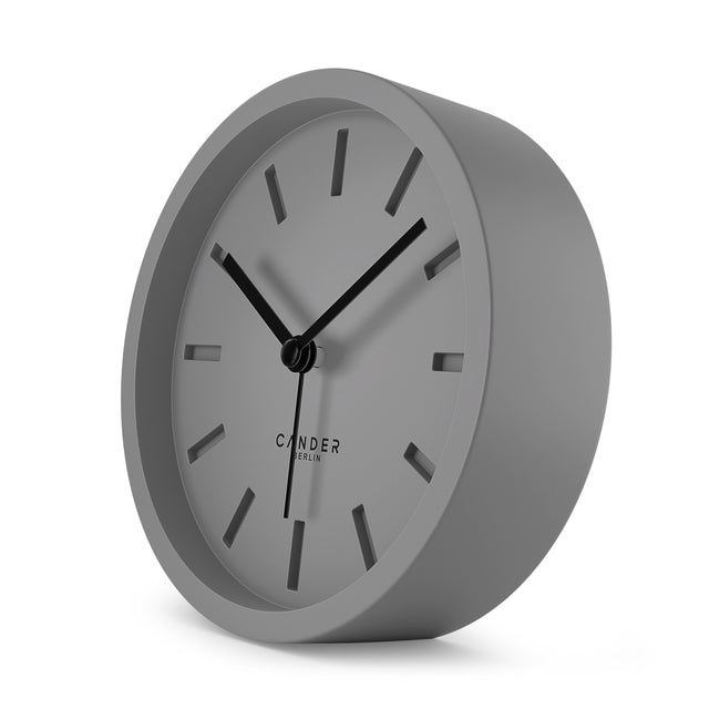 MNU 2512 K Silent MDF alarm clock 12 cm