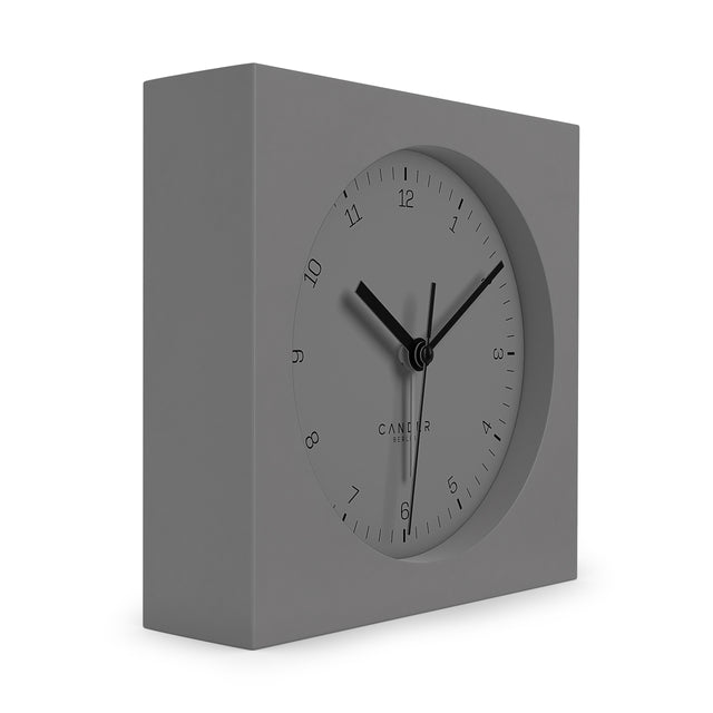 MNU 2512 Q Silent MDF alarm clock 12 cm