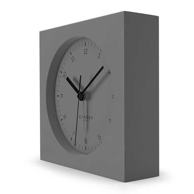 MNU 2512 Q Silent MDF alarm clock 12 cm