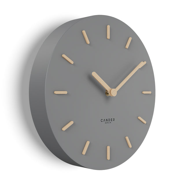 MNU 2530 E Silent MDF wall clock 30 cm