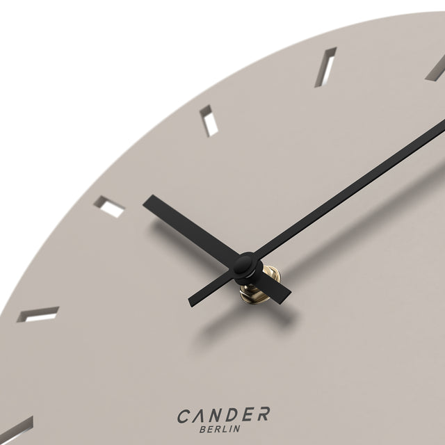 MNU 2530 P Silent MDF wall clock 30 cm