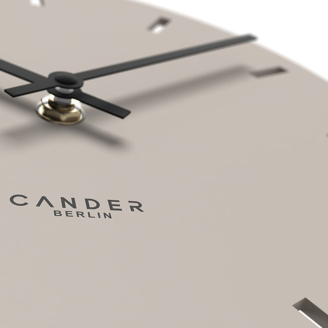 MNU 2530 P Silent MDF wall clock 30 cm