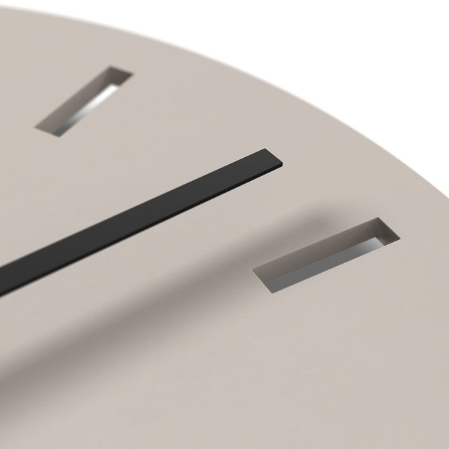 MNU 2530 P Silent MDF wall clock 30 cm