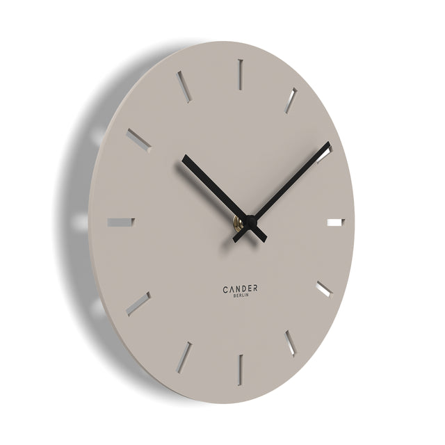 MNU 2530 P Silent MDF wall clock 30 cm