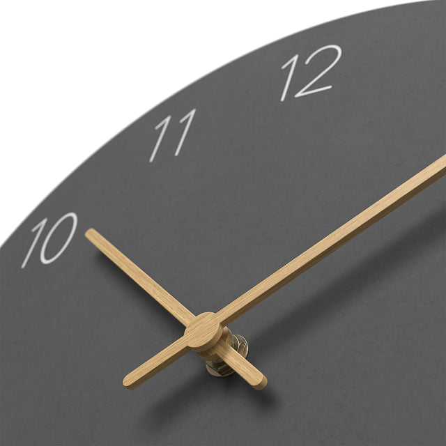 MNU 2630 H Silent MDF wall clock 30.5 cm