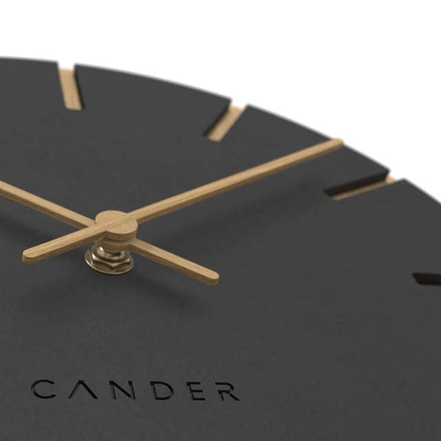 MNU 2630 M Lautlose MDF-Wanduhr 30 cm