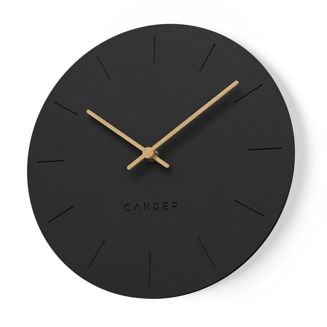 MNU 2630 S Silent MDF wall clock 30.5 cm