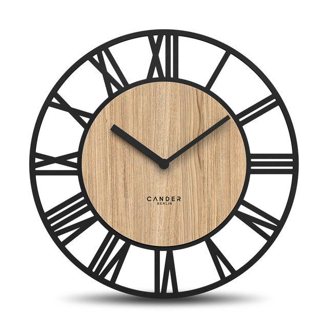 MNU 2740 R Vintage Wanduhr 40 cm