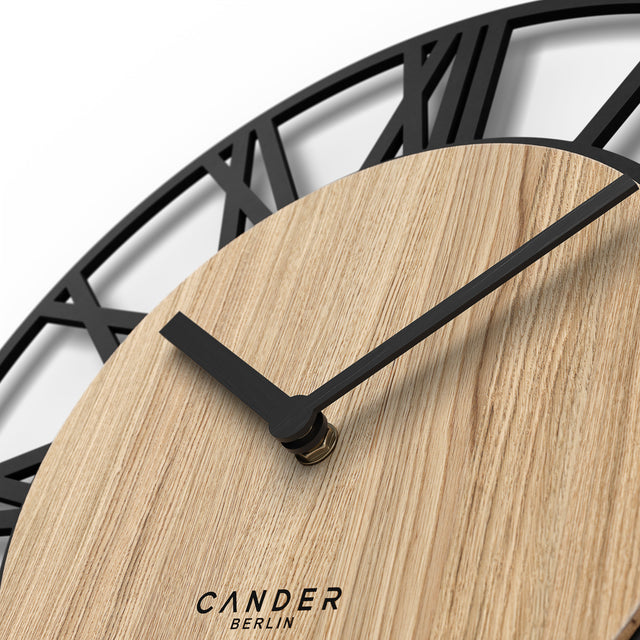 MNU 2740 R Vintage Wanduhr 40 cm