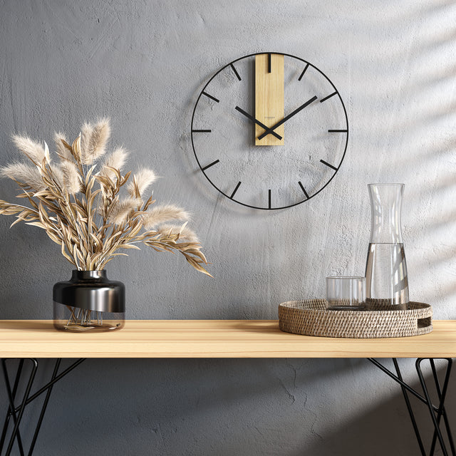 Vintage Wanduhr UNDIS 60 cm